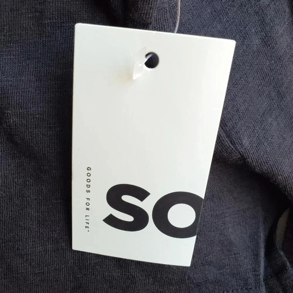 SO | Junior's Muscle Tank in Black Luxe sz 2X - Picture 5 of 7